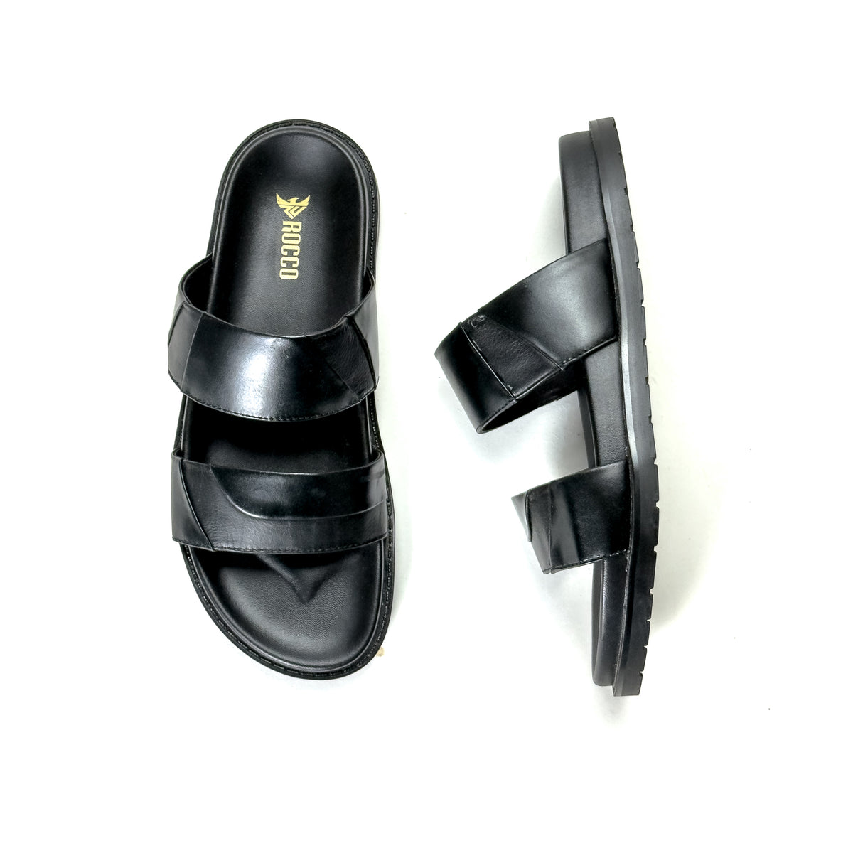 ROCCO Sahara Black Crossover Slide