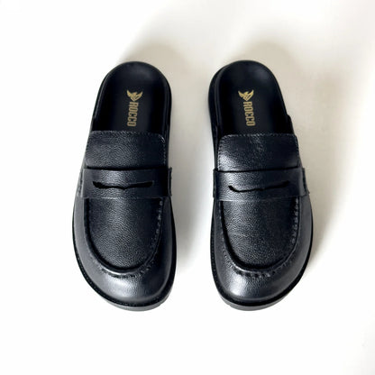 ROCCO Black Mule