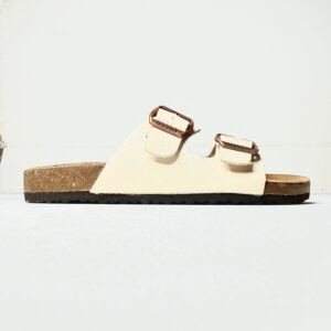 ROCCO OFF-WHITE 2STRAP SANDAL.