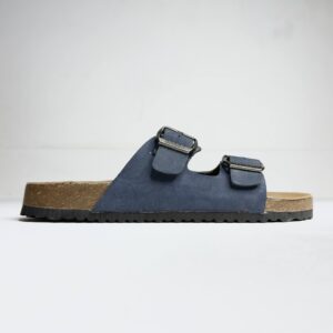 ROCCO Navy Blue  Two Strap Sandal